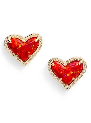 Ari Heart Stud Earrings KENDRA SCOTT