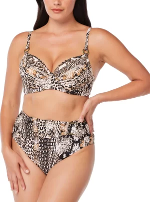 Bleu by Rod Beattie Animal-Print Bikini Top & Bottoms