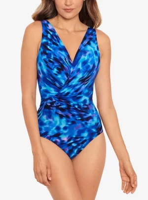 Cloud Leopard Esmeralda One-Piece Swimsuit