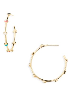 Haven Heart Hoop Earrings KENDRA SCOTT