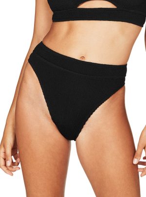 The Savannah High Waist Bikini Bottoms BOUND BY BOND-EYE